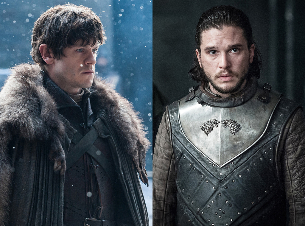 Iwan Rheon, Kit Harington, Game of Thrones