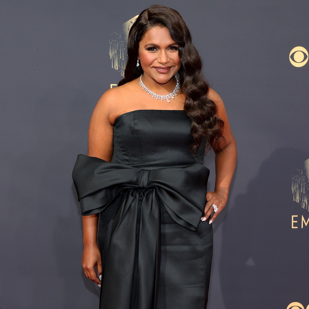 Mindy Kaling Puts a Bow on Her Big Year With Fanciful Emmys Look
