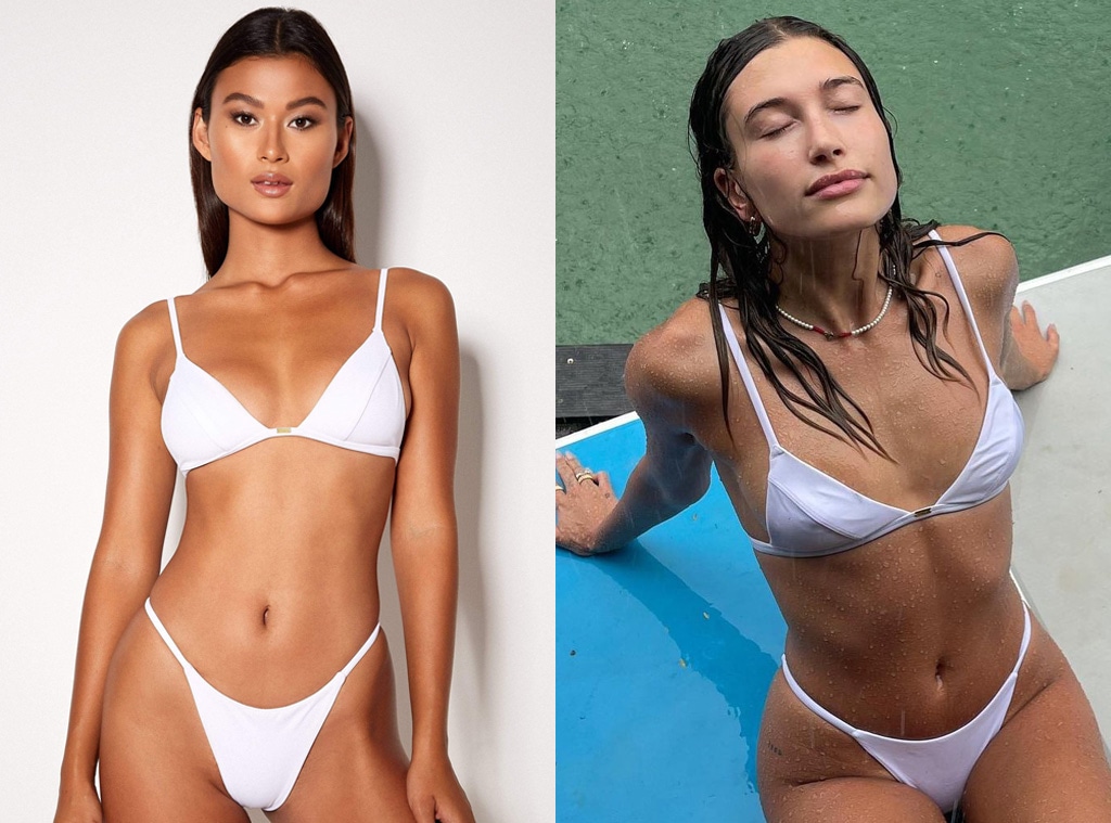 Hailey Bieber's White-Hot Vacation Bikini Is Actually Affordable - E!  Online - CA
