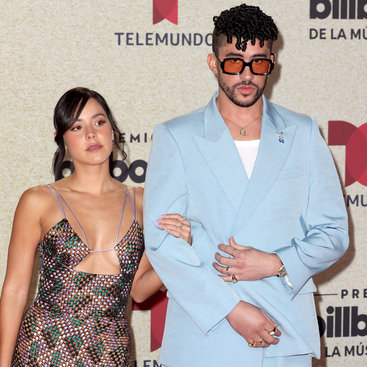 Bad Bunny And Girlfriend Gabriela Finally Make Red Carpet Debut E Online