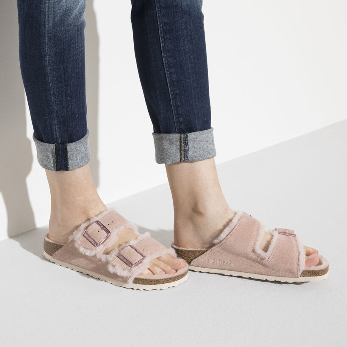 These $220 shearling Birkenstocks are trending for fall — but they're  selling out