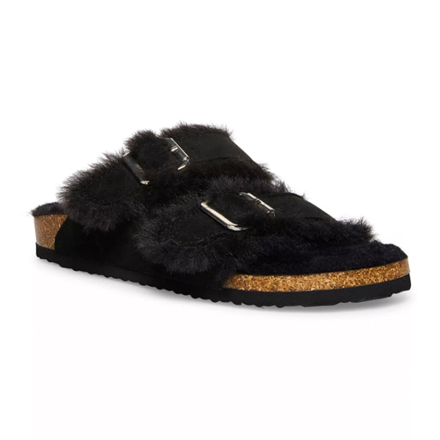 These $220 shearling Birkenstocks are trending for fall — but they're  selling out