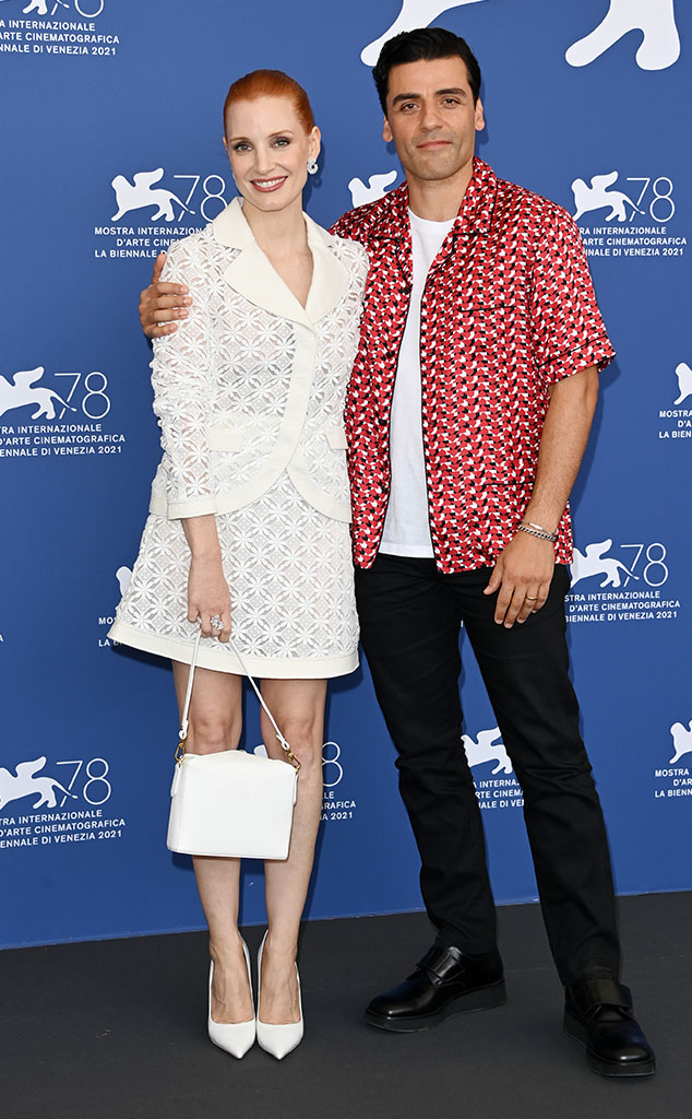 Jessica Chastain, Oscar Isaac, 2021 Venice Film Festival