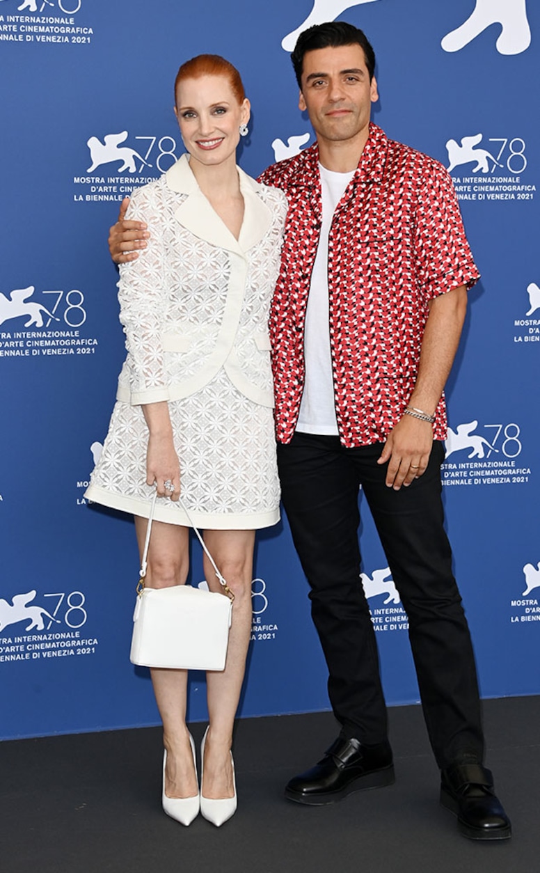 Jessica Chastain, Oscar Isaac, 2021 Venice Film Festival