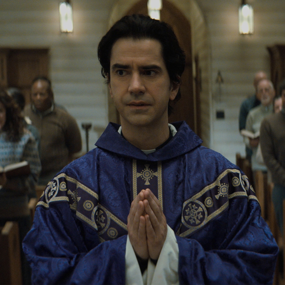Hamish Linklater Is an Eerily Powerful Priest in Bone-Chilling Midnight Mass Trailer