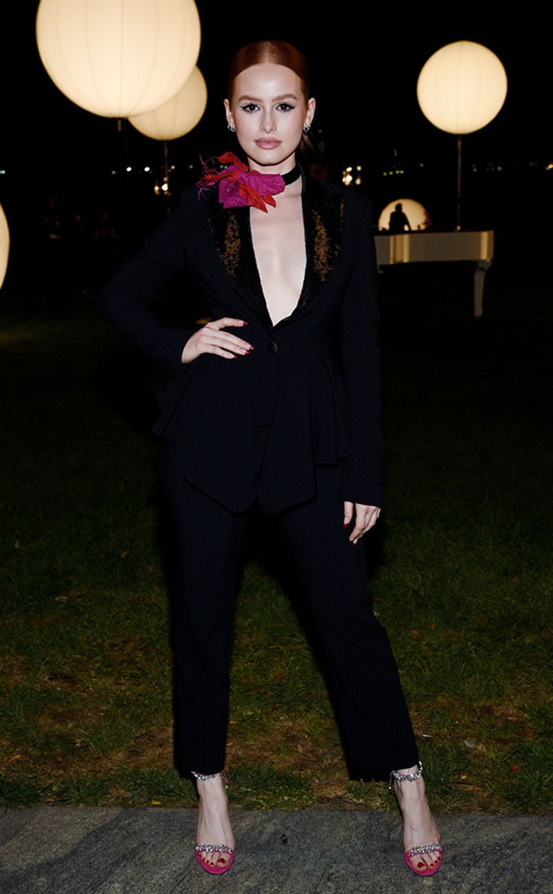 Madelaine Petsch, Celebs at Fashion Week, Prabal Gurung, NYFW, New York Fashion Week Spring-Summer 2022