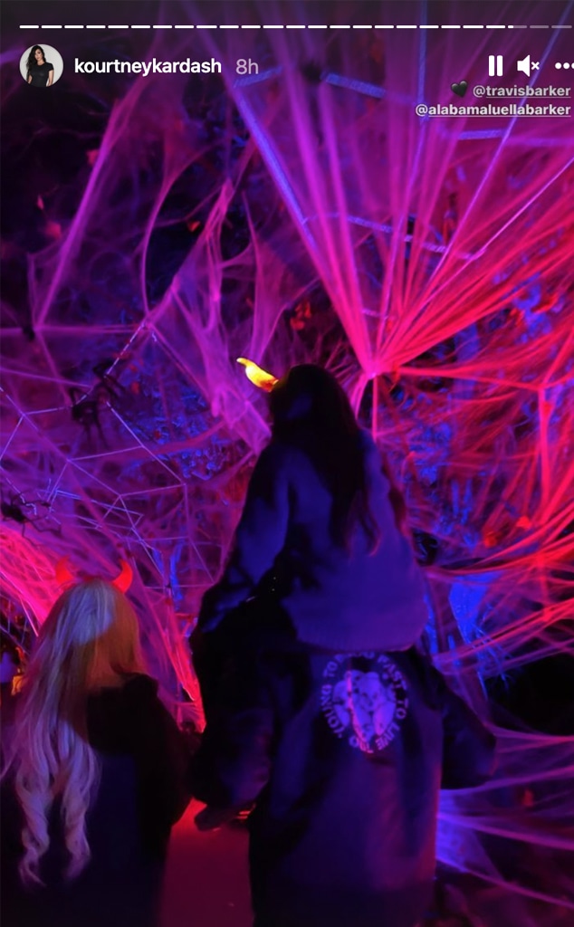 Penelope Disick, Kourtney Kardashian, Travis Barker, KUWTK, Halloween