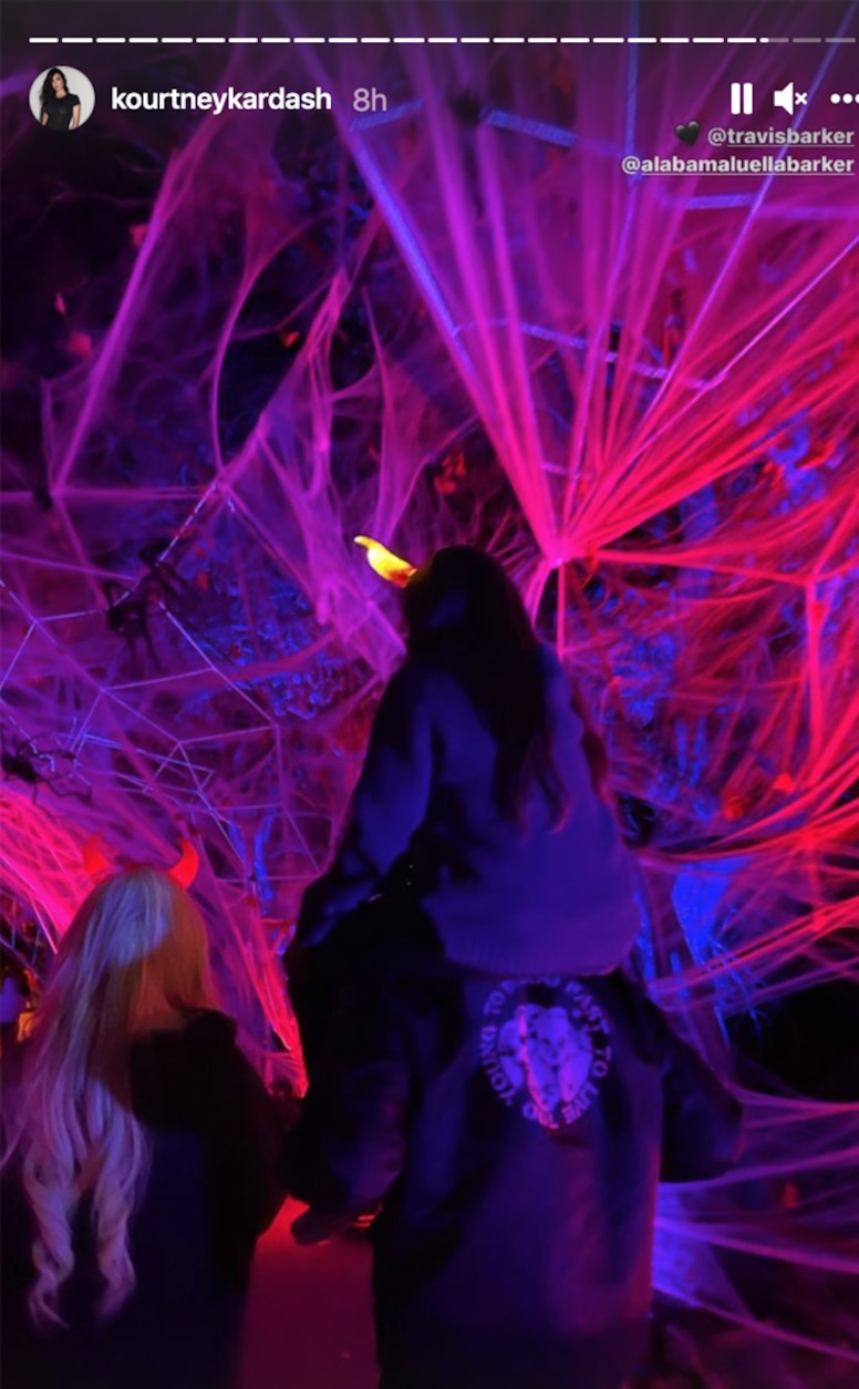 Penelope Disick, Kourtney Kardashian, Travis Barker, KUWTK, Halloween