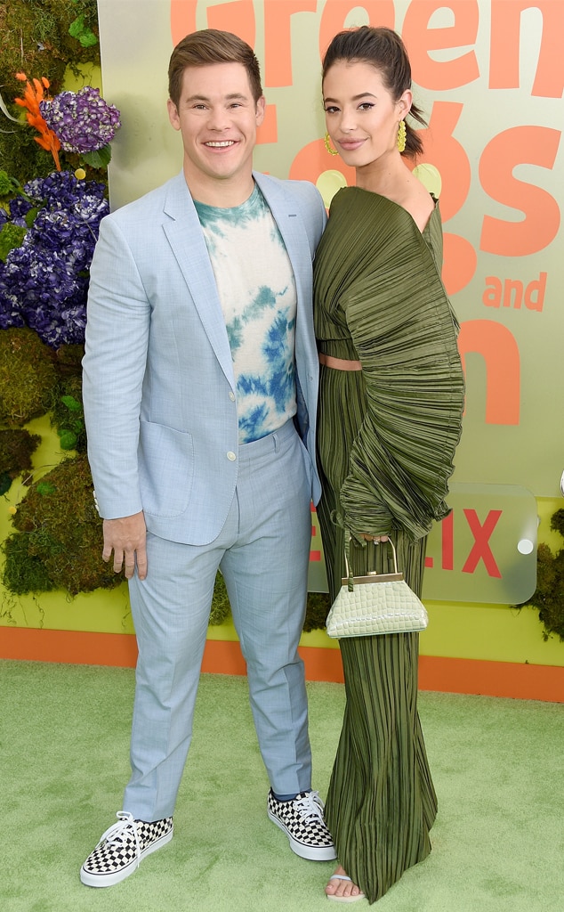 Why Adam Devine Is Convinced Chloe Bridges Likes Him More As a Dad