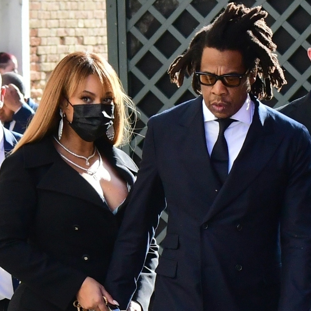Beyoncé and Jay-Z Have a Rare Matching Fashion Moment at Wedding