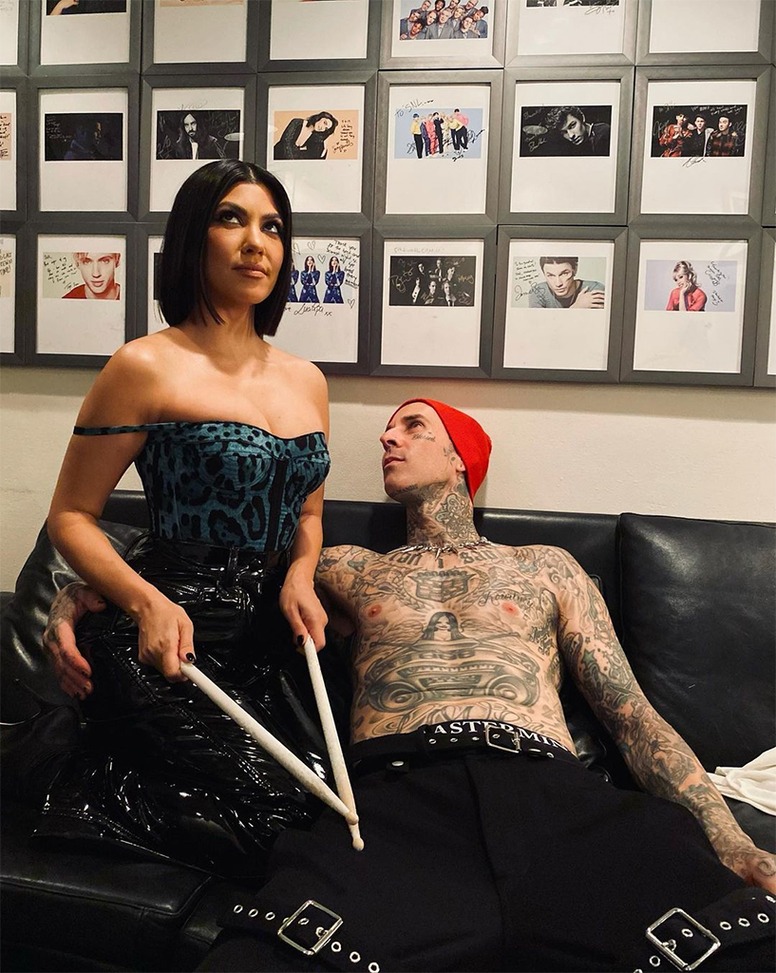 Kourtney Kardashian, Travis Barker, SNL