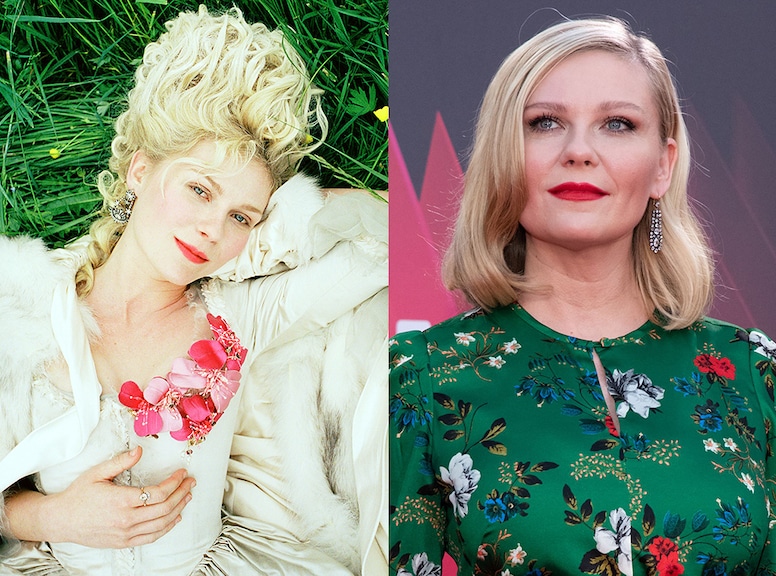 Kirsten Dunst, Marie Antoinette, Then and Now