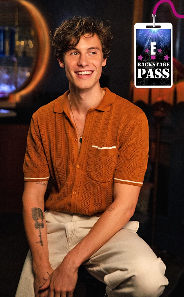 Shawn Mendes, E! Backstage Pass