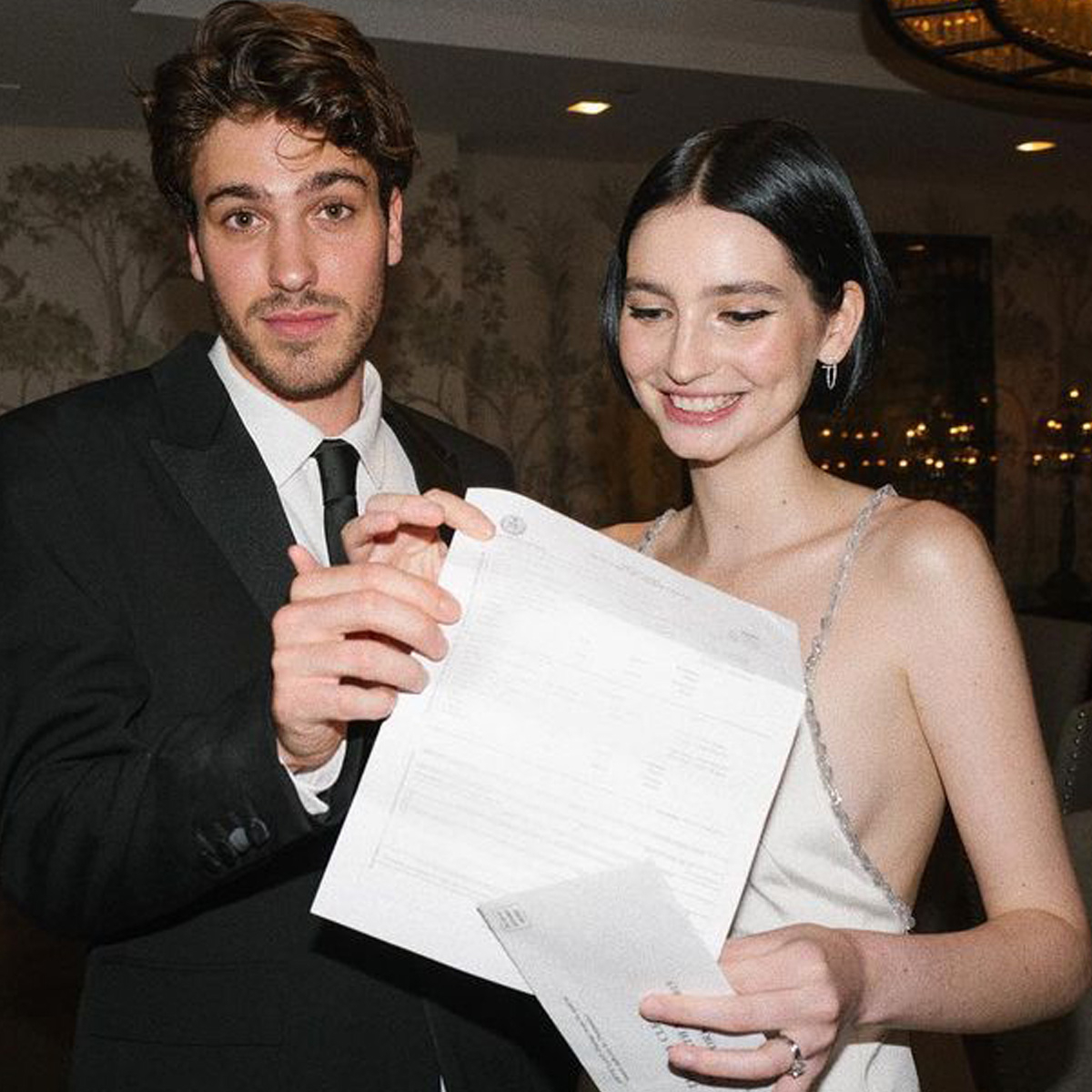 Meadow Walker & Louis ThorntonAllan Seen for First Time Since Wedding