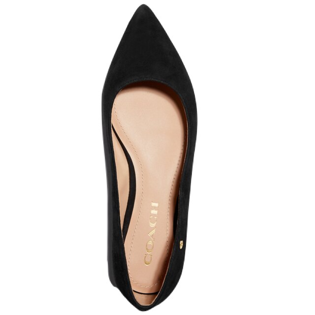 coach vierra pointed toe flat