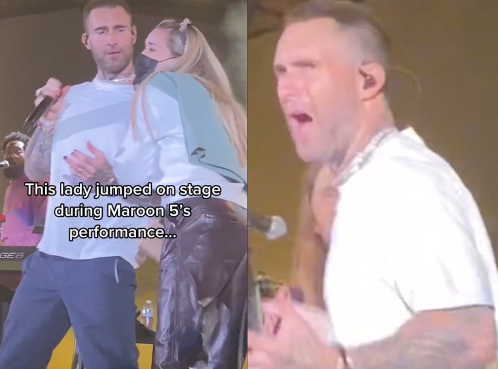 Adam Levine Addresses Criticism of His Reaction to Fan Grabbing Him