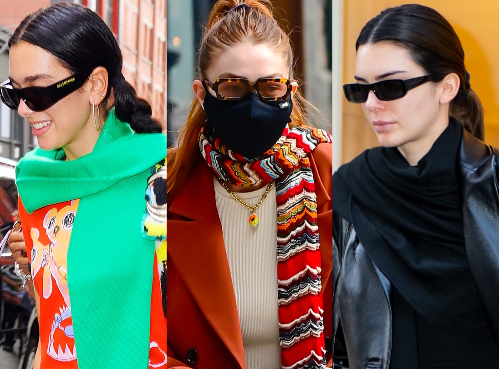 Summer is over – welcome back to big scarf season, Fashion