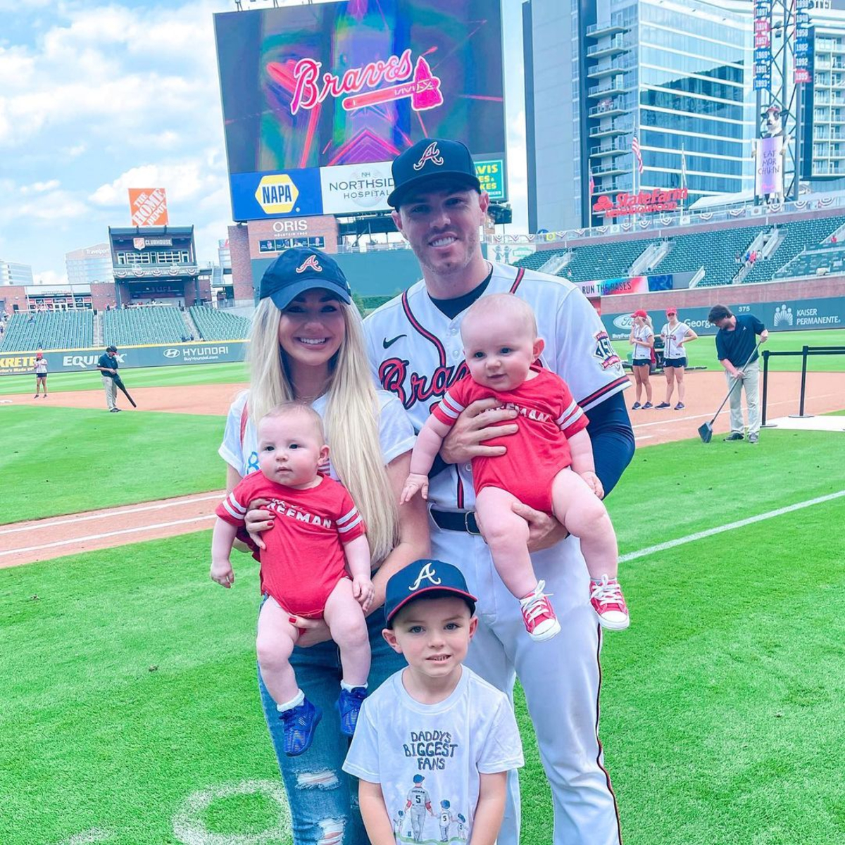 Chelsea Freeman shows love for Atlanta with Dodgers-Braves series