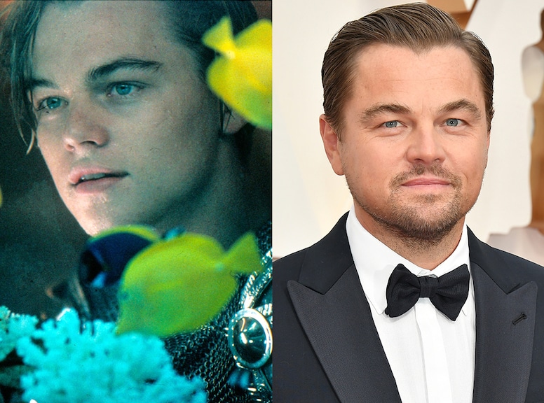 Leonardo Dicaprio, Romeo + Juliet, then and now