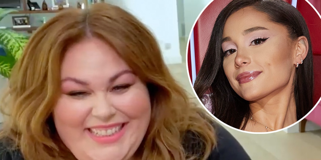 Chrissy Metz Reveals a Secret Connection to Ariana Grande on Celeb Game Face – E! Online