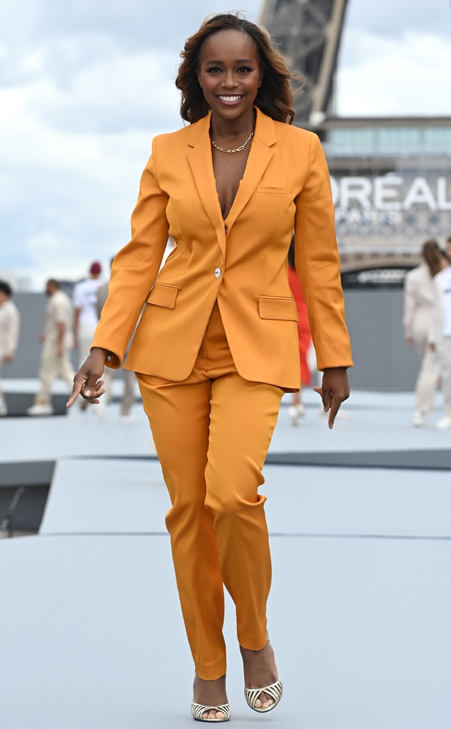 Aja Naomi King, Le Defile L'Oreal Paris 2021