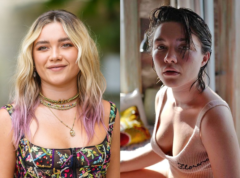 Florence Pugh, Instagram, hair transformations