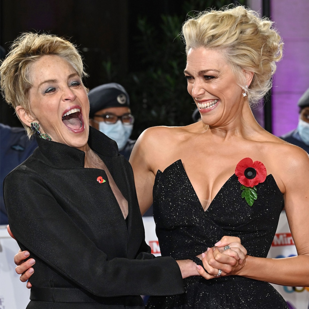 See the Sweet Moment Ted Lasso's Hannah Waddingham Met Sharon Stone