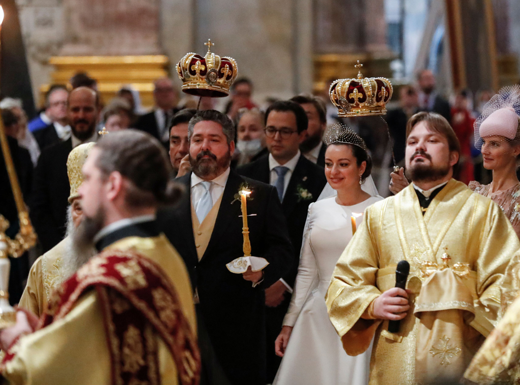 Russia hosts its first royal wedding in more than 100 years