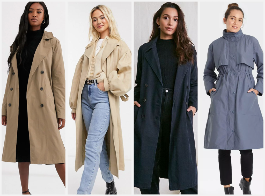 10 Chic Trench Coats for Under $50