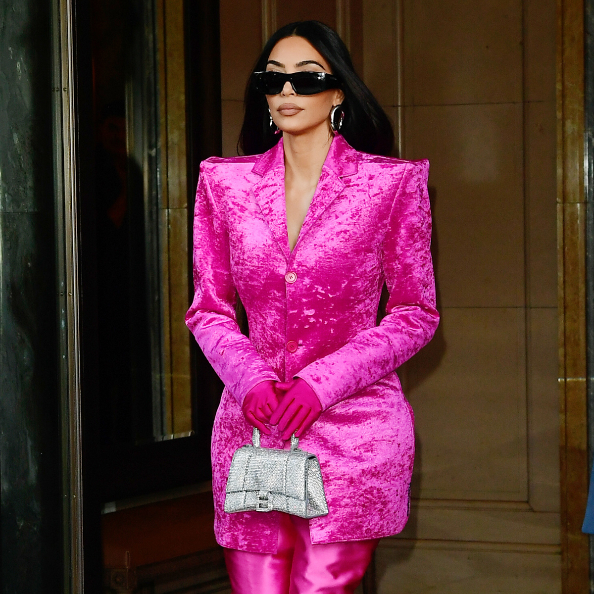 Photos from Kim Kardashian's New York City Style Ahead of SNL Debut