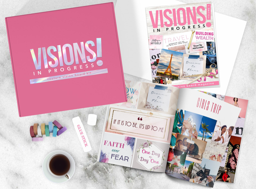 Vision Board Kits  Ready-To-Create Stunning Dream Boards To Live a Life of  Intention