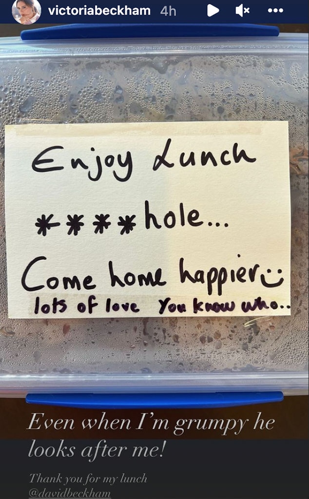 Victoria Beckham Instagram Story