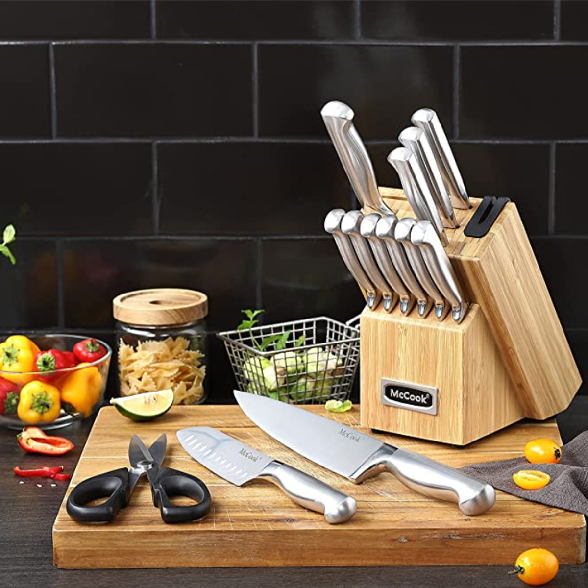 McCook MC21B Knife Sets Review. SEE THE PRICE ON