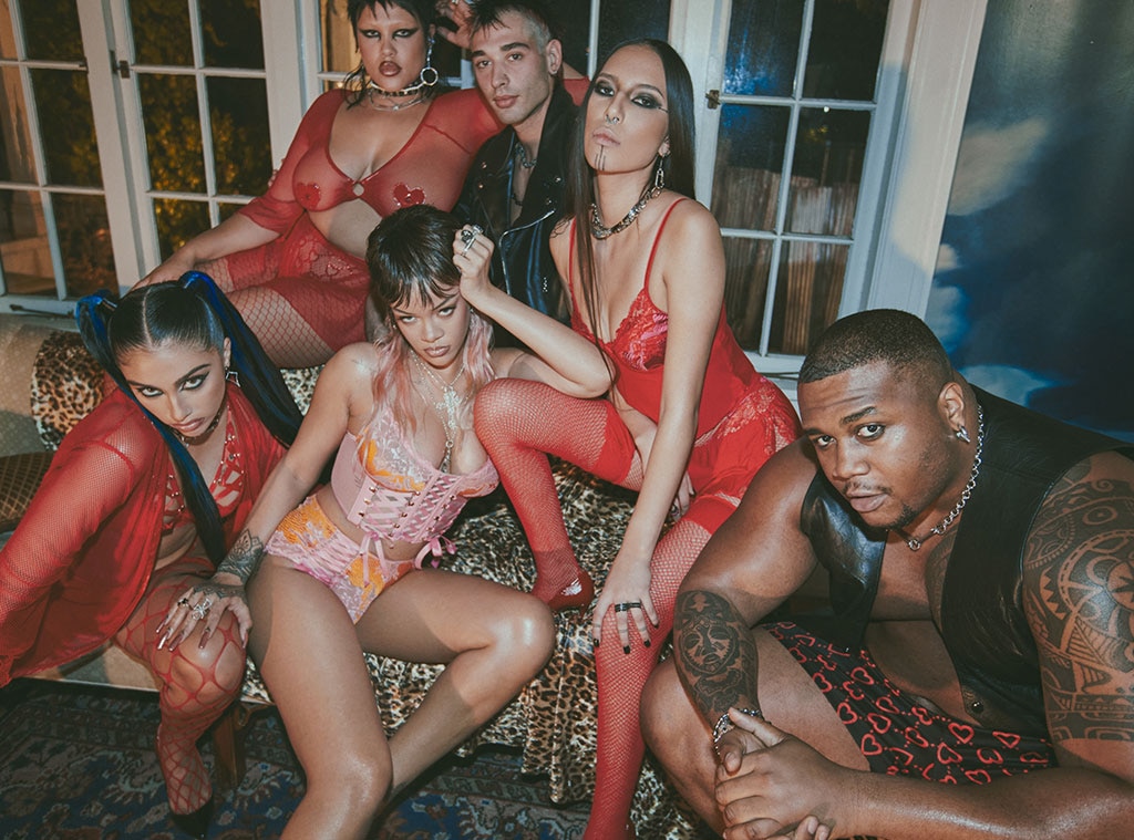 Rihanna Stuns in Savage X Fenty s Valentine s Day Campaign savage