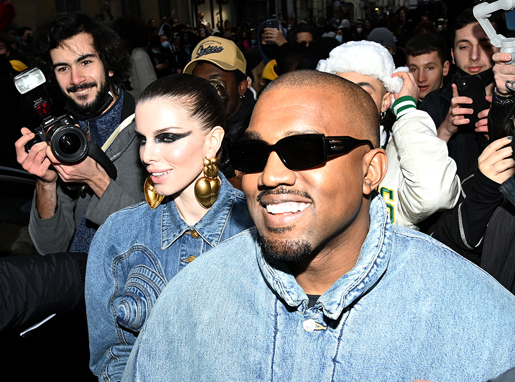 Kanye West and new girlfriend Julia Fox wear matching double denim