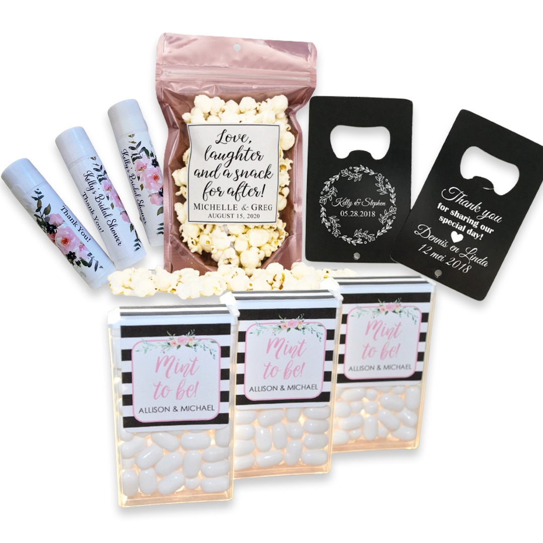 Wedding Favors Your Guests Won't Throw Out
