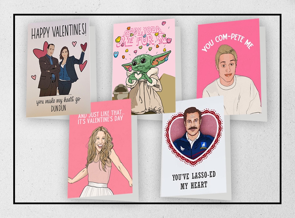 EComm: Pop Culture Valentine's Day Cards
