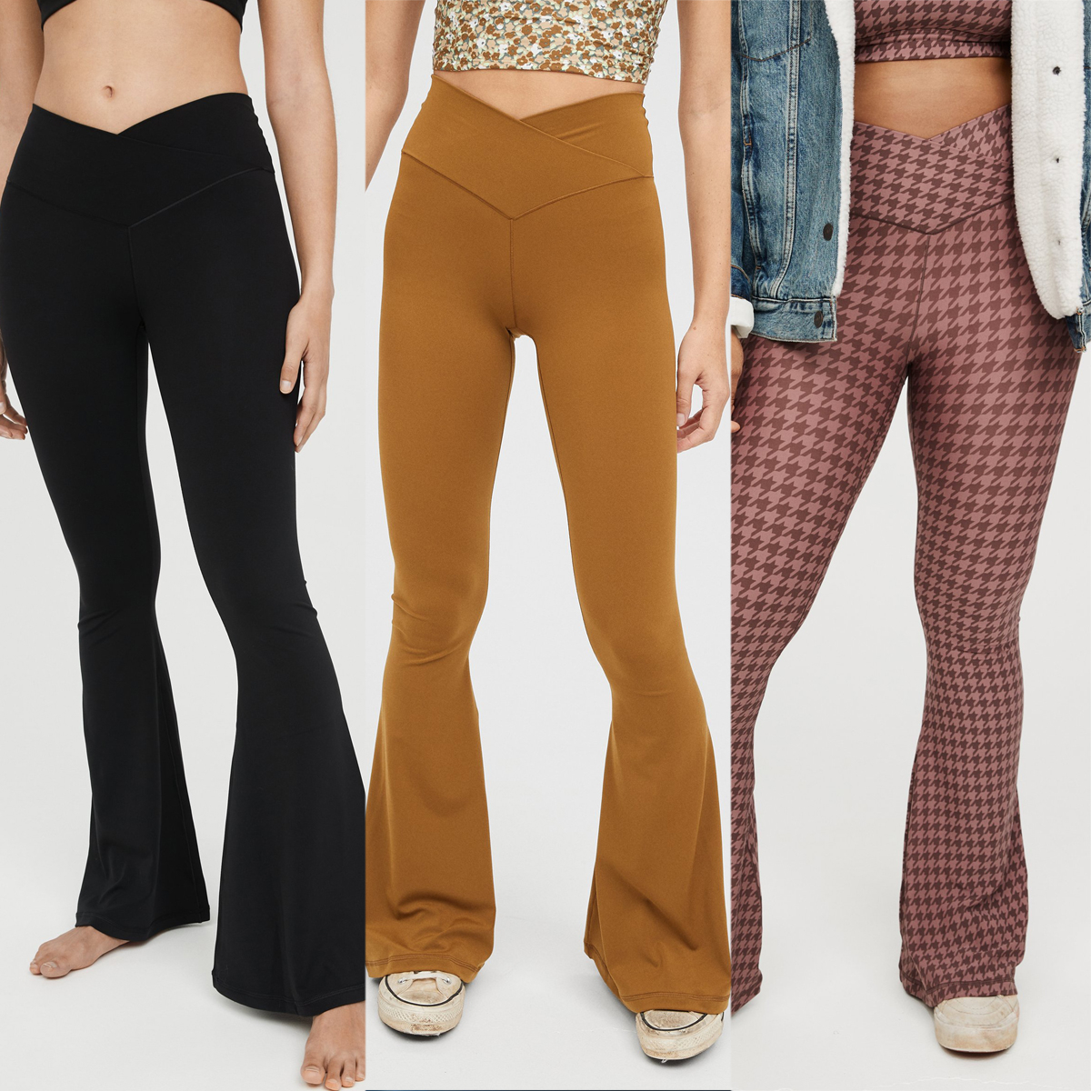 Why You Need Aerie's Crossover Flare Leggings in Your Life - Verve times