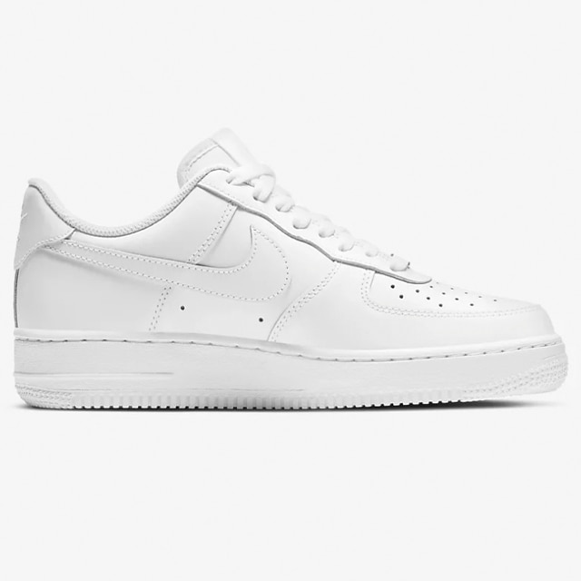 all white air force ones