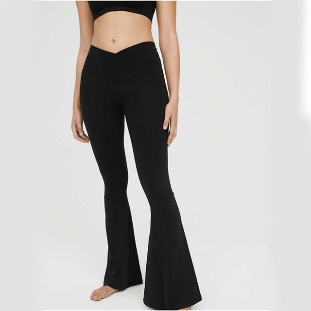 obsessed with these flare leggings! Get them while the sales are happe