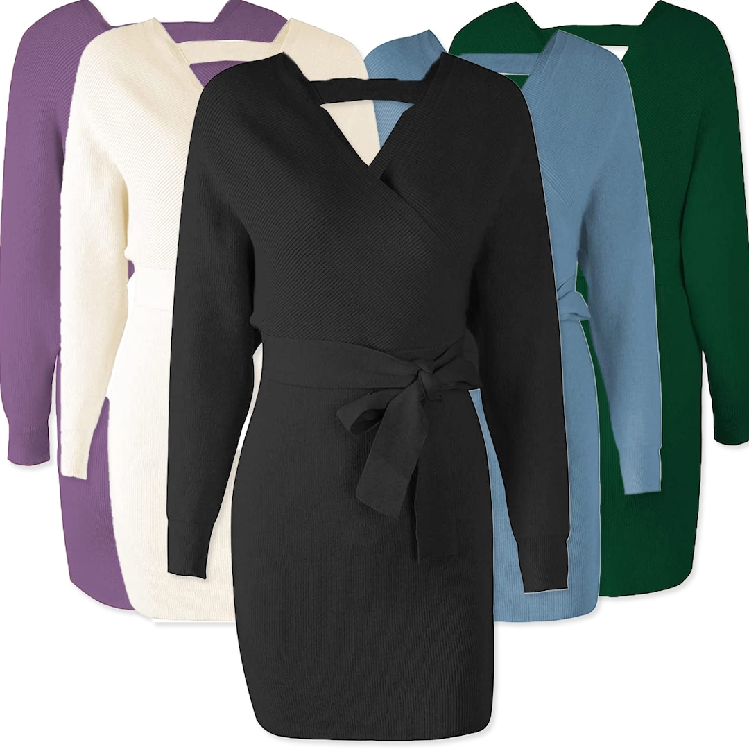 This Knit Sweater Mini Gown Has 10,000+ 5-Star Amazon Opinions This Knit Sweater Mini Gown Has 10,000+ 5-Star Amazon Opinions