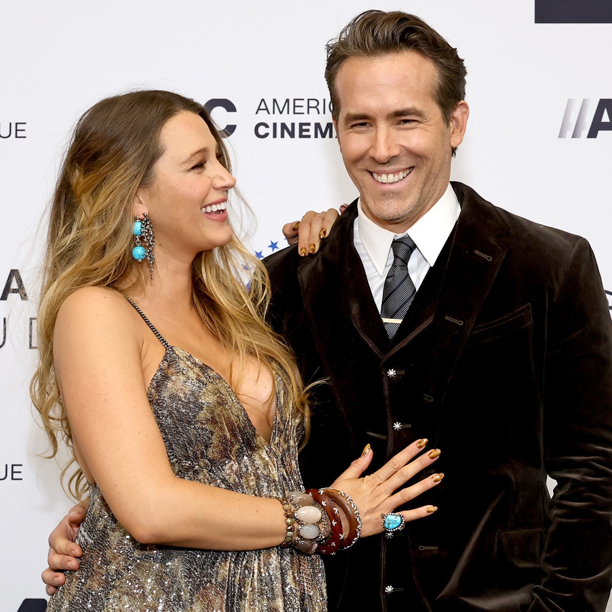 Blake Lively, Ryan Reynolds, American Cinematheque Awards 2022