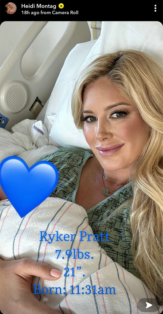 Heidi Montag, Heidi Pratt, Ryker Pratt