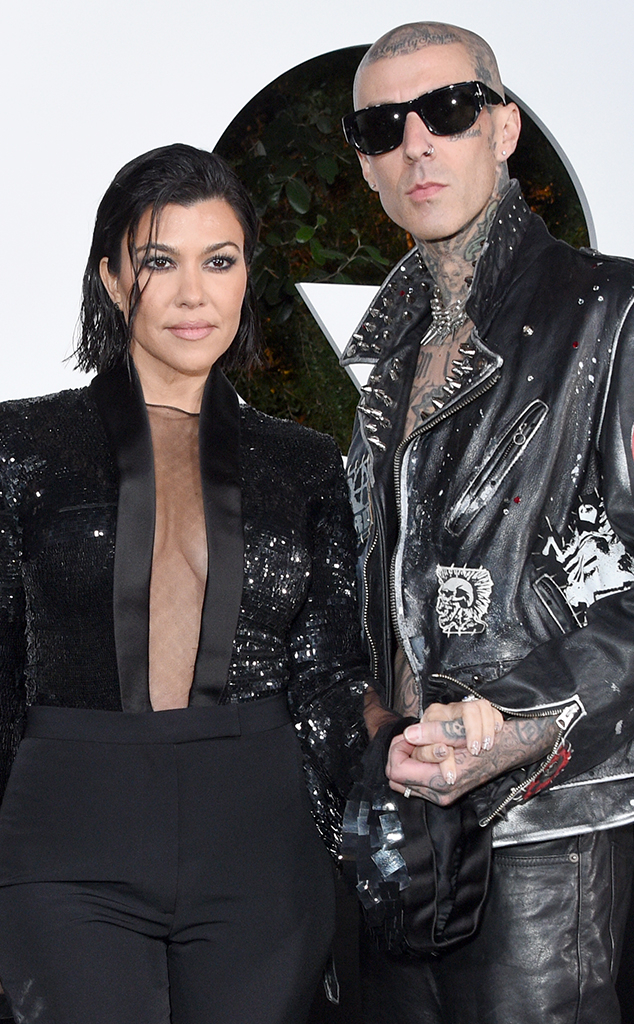 Kourtney Kardashian and Travis Barker 