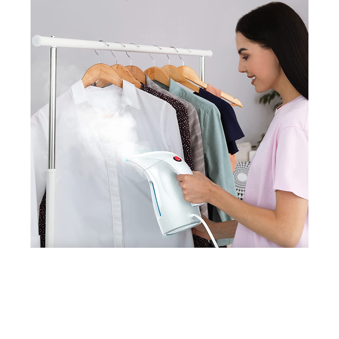 This Moveable Garment Steamer Has 58,600+ 5-Star Amazon Critiques This Moveable Garment Steamer Has 58,600+ 5-Star Amazon Critiques