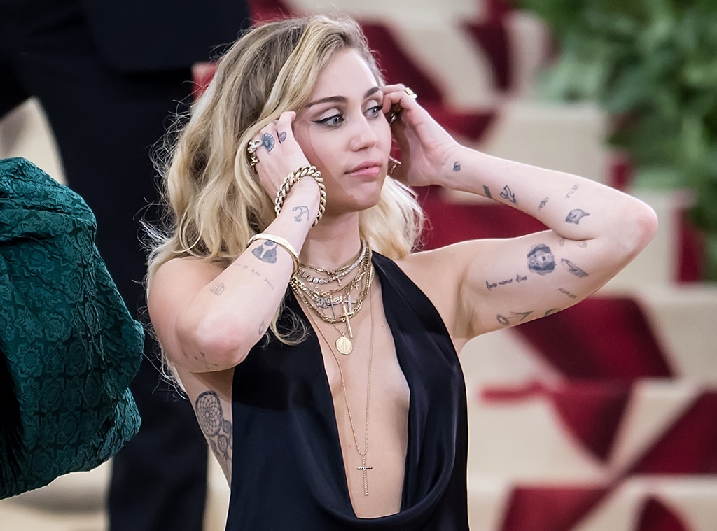 Miley Cyrus, Tattoos