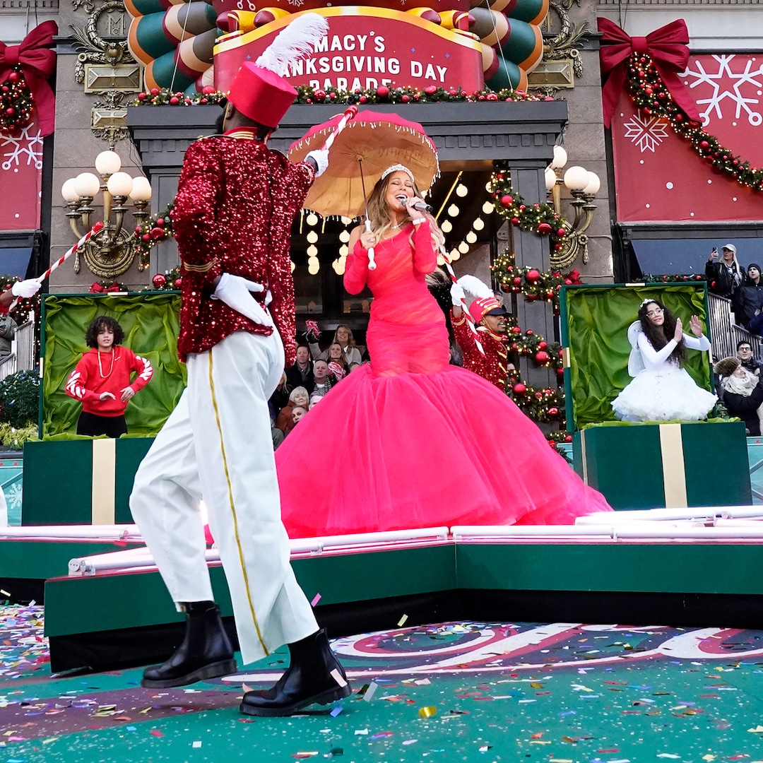 Mariah Carey’s Twins Moroccan and Monroe Steal the Show at Macy’s Thanksgiving Day Parade – E! NEWS