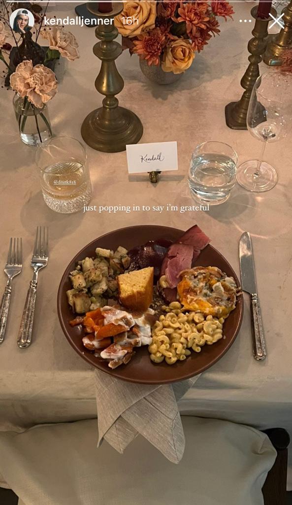 Kim Kardashian, 2022 Thanksgiving