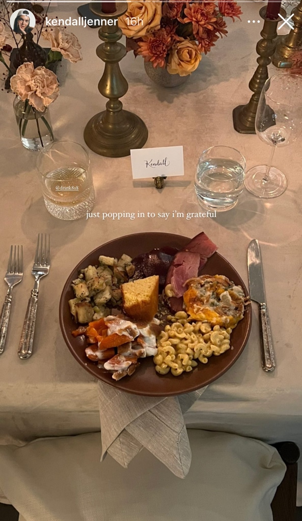 Kim Kardashian, 2022 Thanksgiving