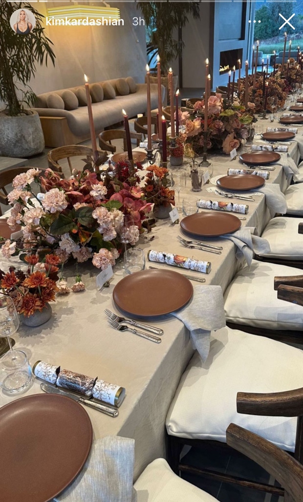 Kim Kardashian, Kylie Jenner, Family Portraits, 2022 Thanksgiving